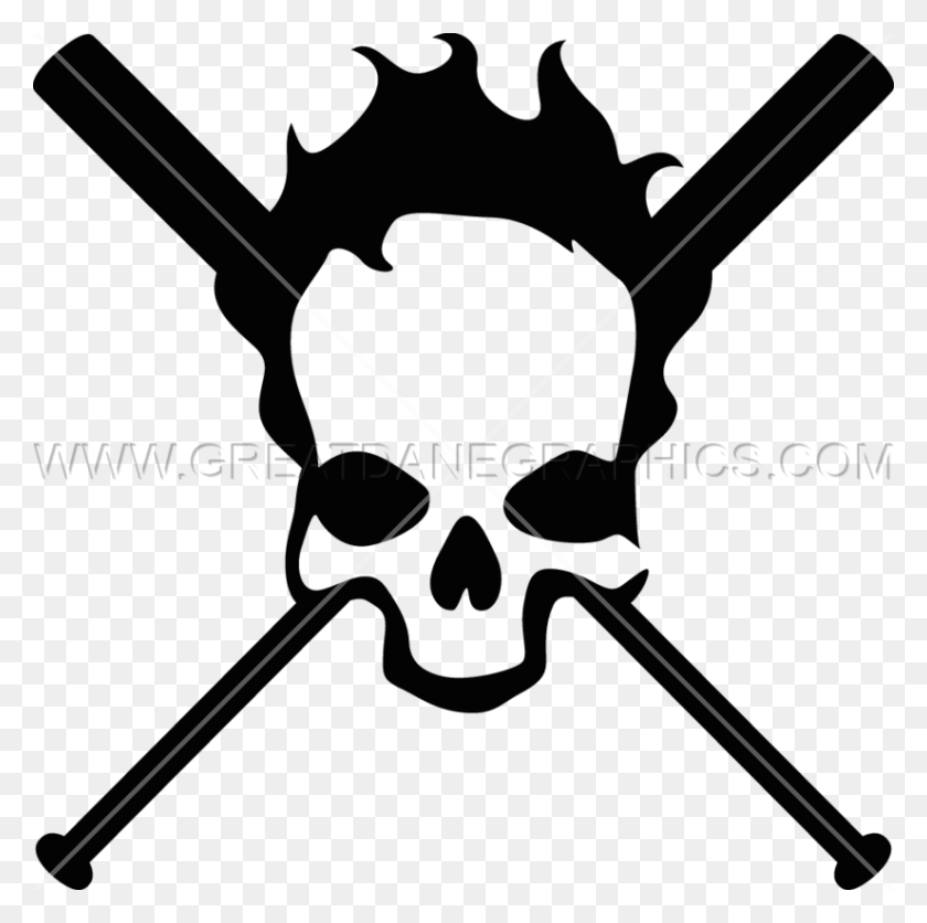 825x821 Baseball Clipart Skull, Bow, Symbol HD PNG Download