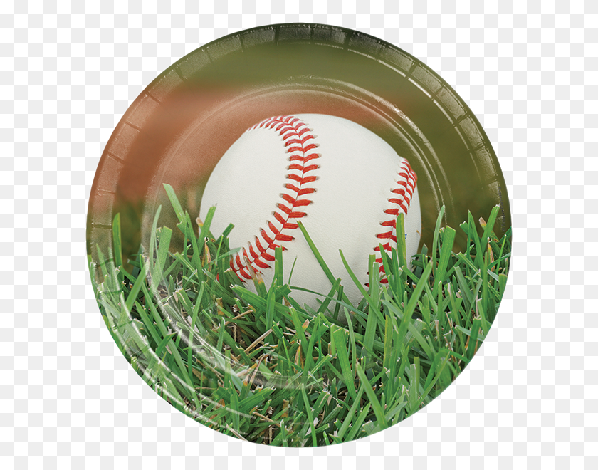 600x600 Baseball Dinner Plates Little League Paper Plates Baseball, Sport, Sports, Team Sport HD PNG Download