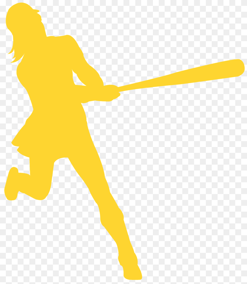 1669x1920 Baseball Girl Silhouette, Baseball Bat, People, Person, Sport Clipart PNG