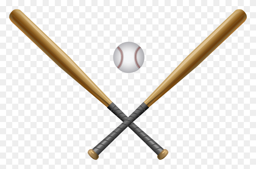 7893x5008 Baseball Set Clip Art Image Baseball Bat Border, Team Sport, Sport, Team HD PNG Download