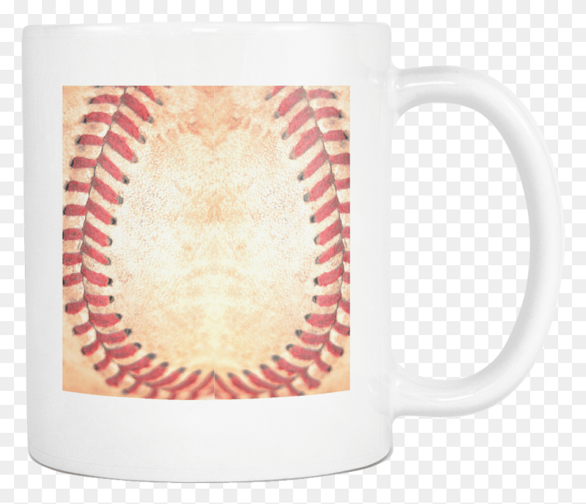 924x785 Baseball Stitches White Mug Muggalicious Coffee Cup, Cup, Rug, Latte HD PNG Download