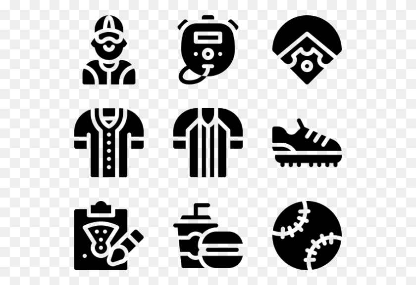 541x517 Baseball Supermarket Icons, Gray, World Of Warcraft HD PNG Download