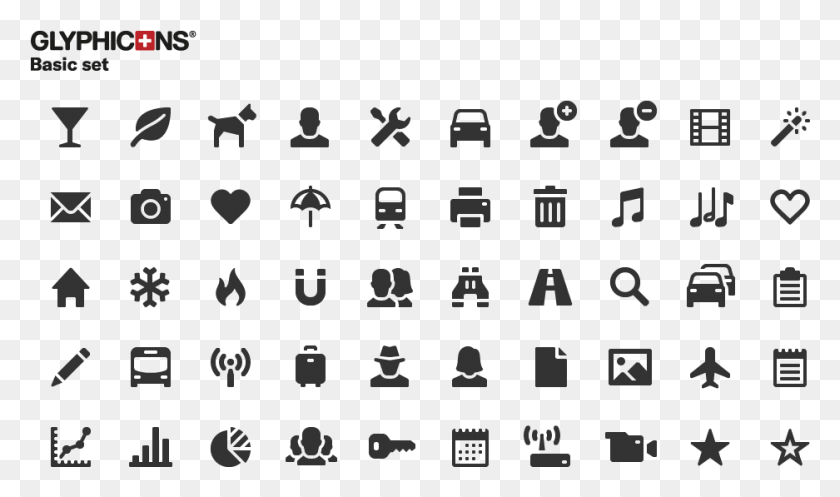 937x525 Basic Glyphicon Icons, Text, Alphabet, Symbol HD PNG Download