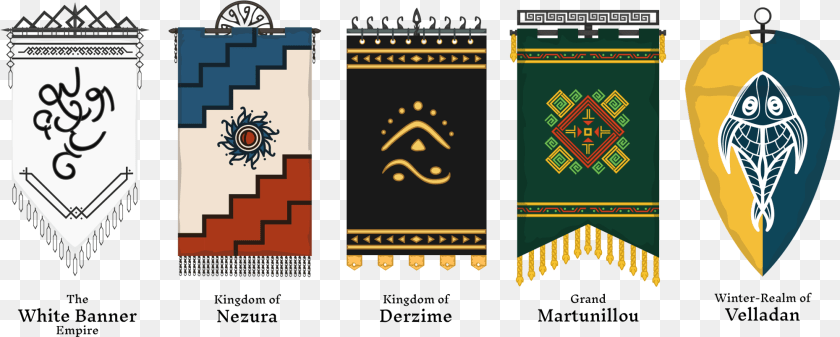 2001x802 Basically The Idea Is To Build Up A Backstory Or Quotlorequot Medieval Fantasy Flags PNG