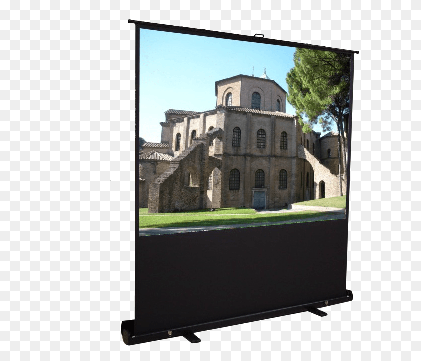 594x659 Basilica Of San Vitale, Screen, Electronics, Projection Screen HD PNG Download