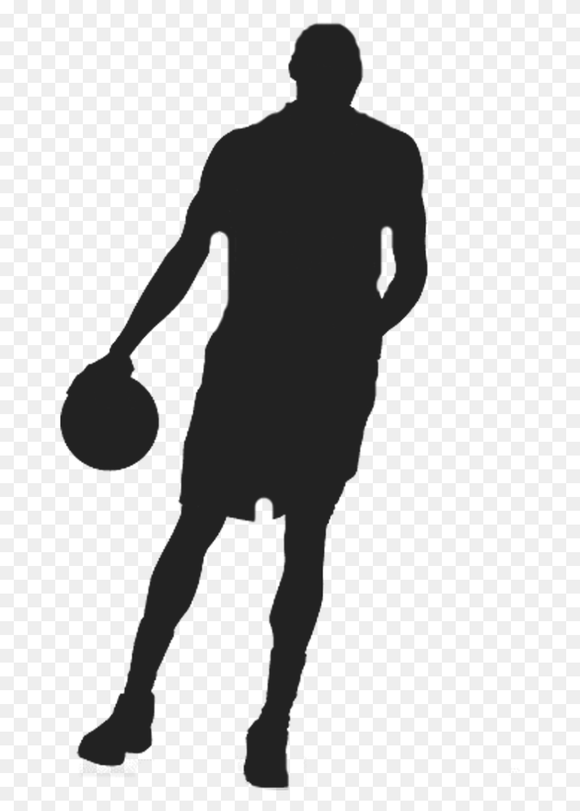 668x1115 Basket Ball Vector Silhouette, Person, Human, People HD PNG Download