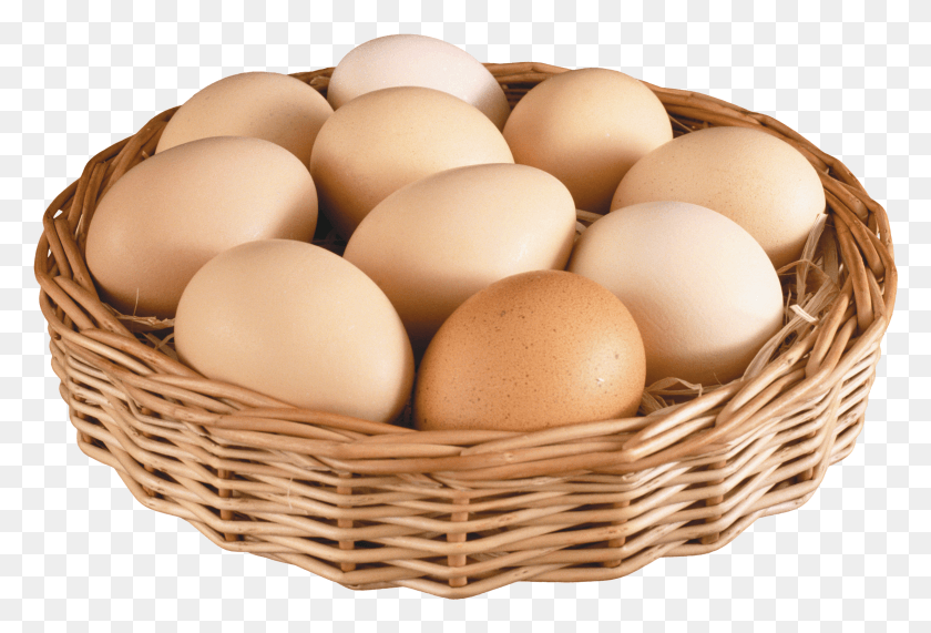 2463x1614 Canasta De Huevos 10 Huevos En La Canasta, Huevo, Alimentos Hd Png