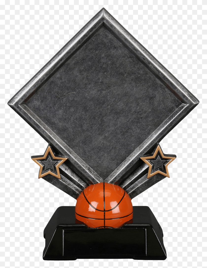 973x1280 Basketball Diamond Resin Series 9 Resin Award Streetball, Lamp, Trophy, Symbol HD PNG Download