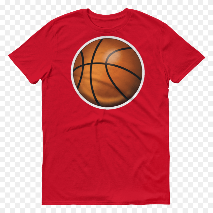 865x867 Basketball Emoji Coding Train T Shirt, Clothing, Apparel, T-shirt HD PNG Download