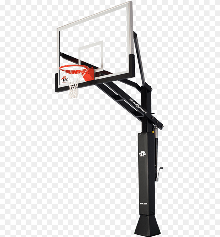 425x907 Basketball Hoop Clipart Backboard Sticker PNG