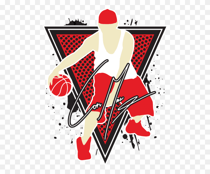 504x638 Basketball Logo Tom Conman Connors Logo, Modern Art, Graphics HD PNG Download