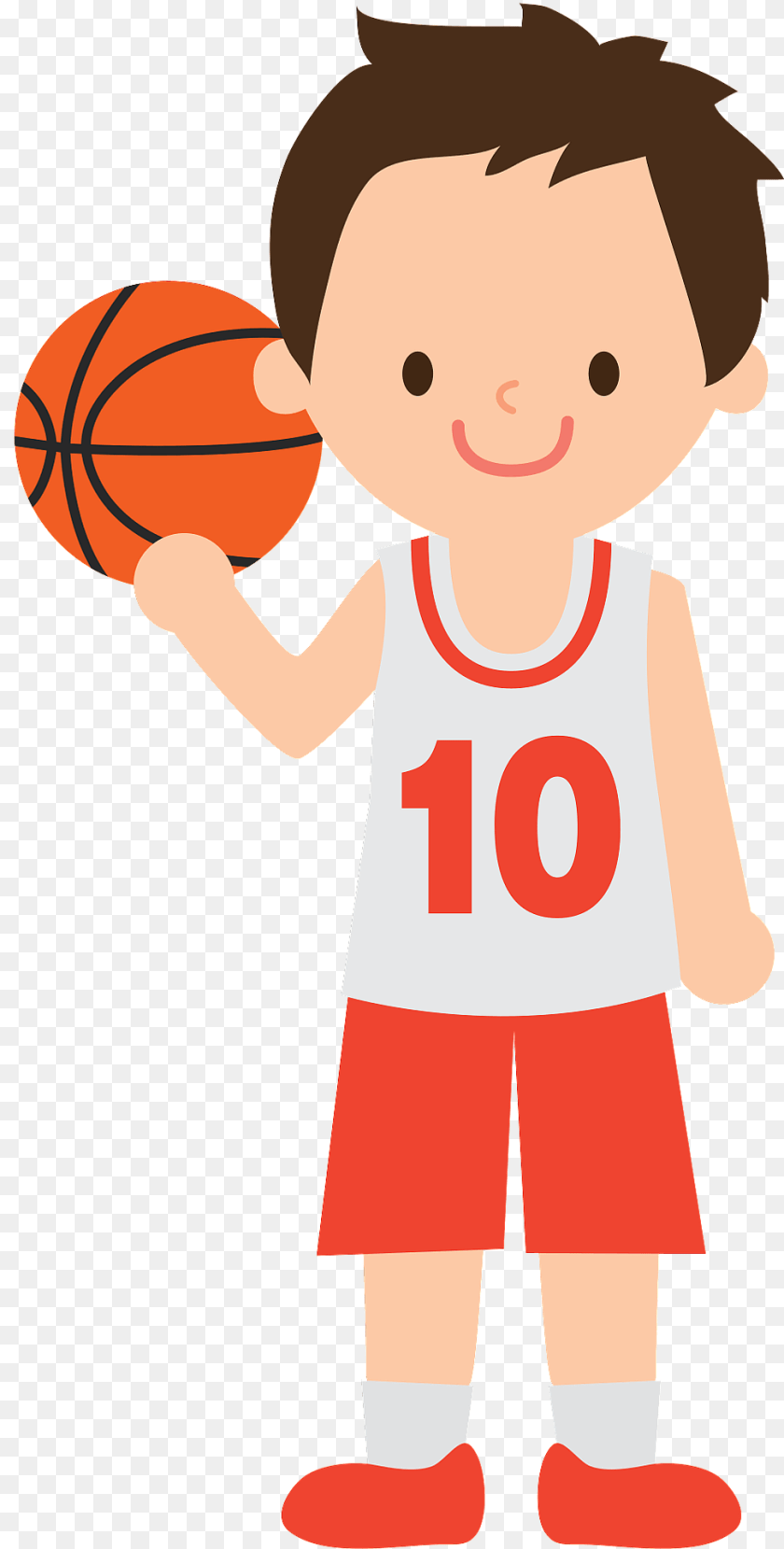 972x1920 Basketball Player Clipart, Baby, Person, Face, Head Sticker PNG