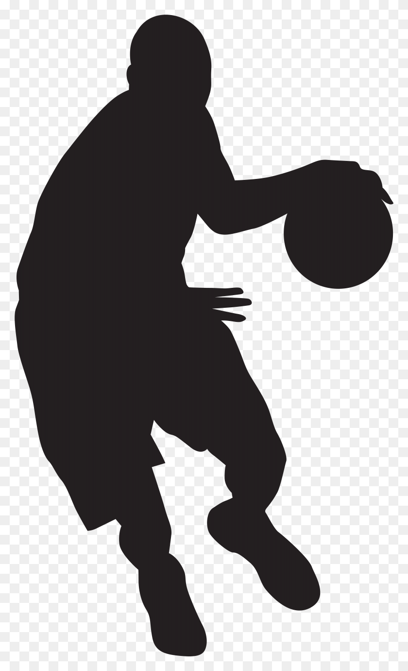 Basketball Player Silhouette Clip Art Image Basketball Player Silhouette, Person, Human HD PNG Download