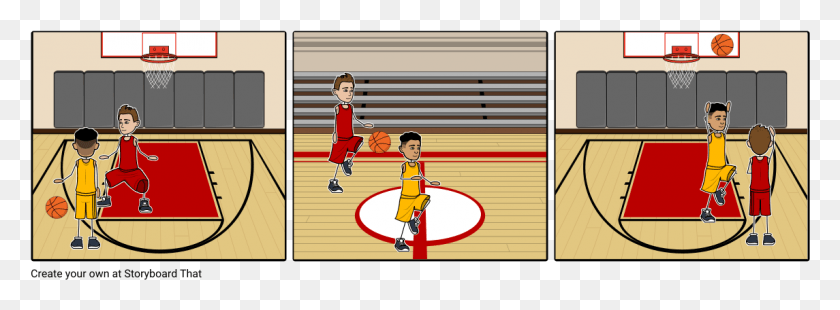1145x368 Basketball Tech Assignment Shoot Basketball, Person, Human, People HD PNG Download