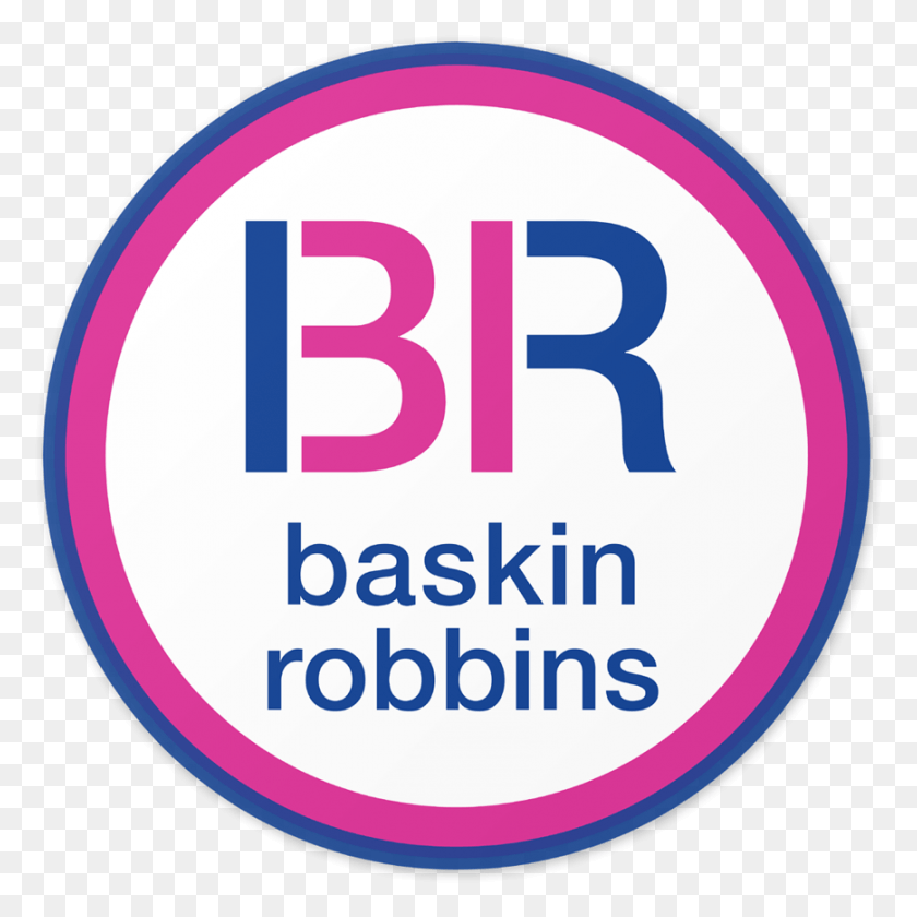 869x870 Baskin Robbins Logo Has A 393139 To Represent Its 31 Baskin Robbins, Label, Text, Number HD PNG Download