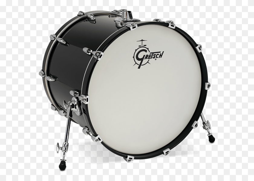 585x540 Bass Drum Piano Black Gretsch Drums, Percussion, Musical Instrument, Headphones HD PNG Download