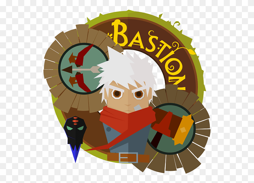 555x546 Bastion Cartoon, Outdoors, Nature, Poster HD PNG Download