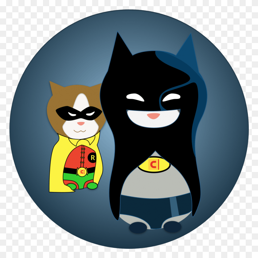 999x999 Bat Cat Cartoon, Animal, Mammal, Pet HD PNG Download