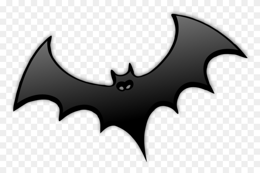 786x503 Bat Clipart Pumpkin Halloween Black And White, Symbol, Batman Logo HD PNG Download