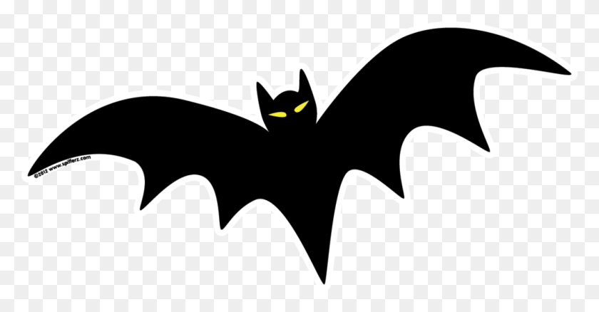 1024x497 Descargar Png Bat Clipart Spooky Spooky Bat, Stencil, Antílope, La Vida Silvestre Hd Png