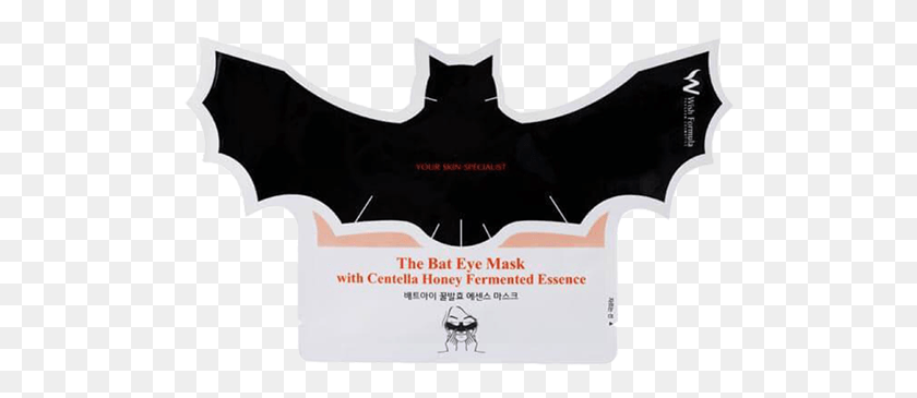504x305 Bat Eye Mask Wish Formula Bat Eye Mask, Text, Label, Symbol HD PNG Download