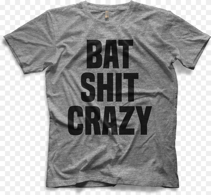 1065x982 Bat Shit Crazy T Shirt Big John Studd Shirt, Clothing, T-shirt Clipart PNG