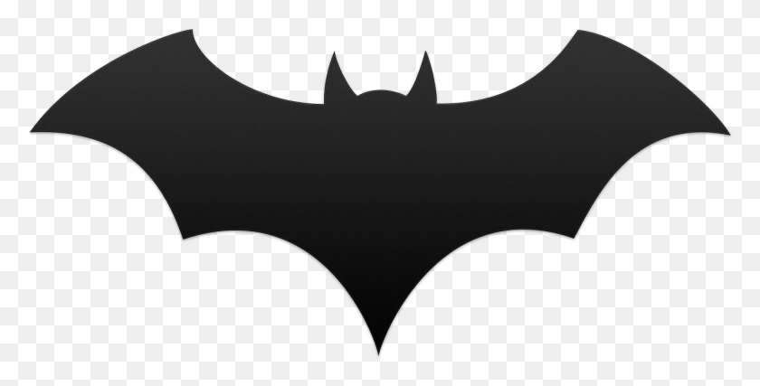 1346x635 Bat Silhouette At Getdrawings Batman Icon, Symbol, Batman Logo HD PNG Download