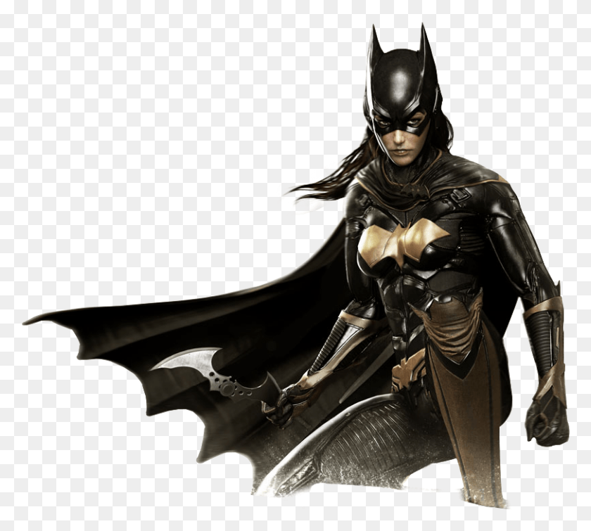 811x723 Batgirl Batman Arkham Knight Batgirl, Person, Human, Clothing HD PNG Download