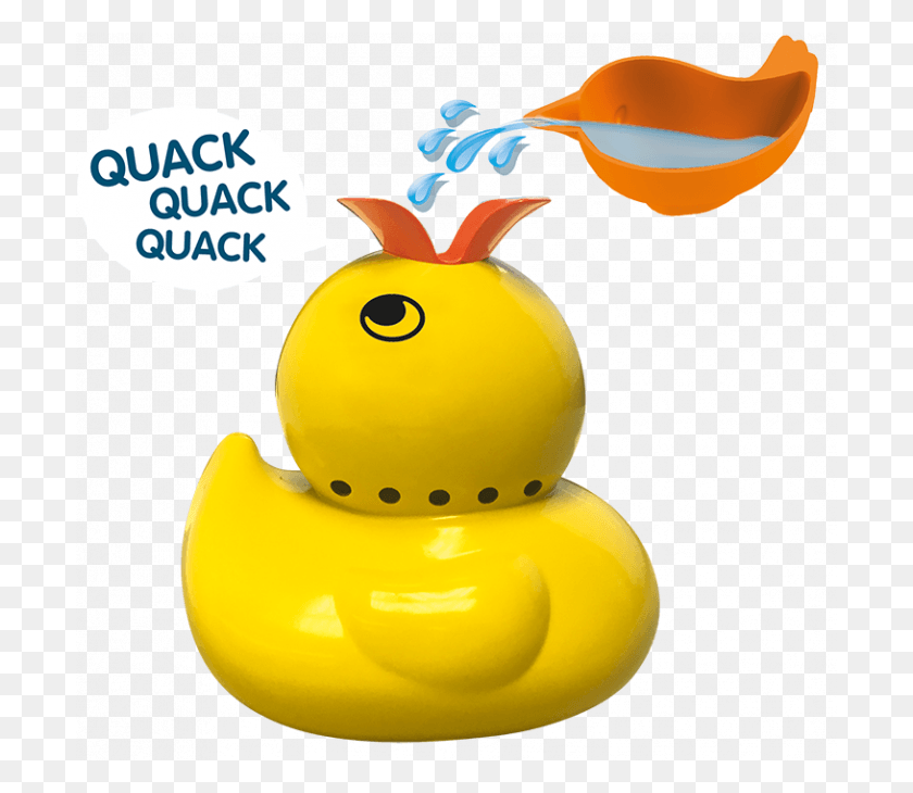 700x670 Bath Duck With Sound Rubber Ducky, Peeps, Plant, Toy HD PNG Download