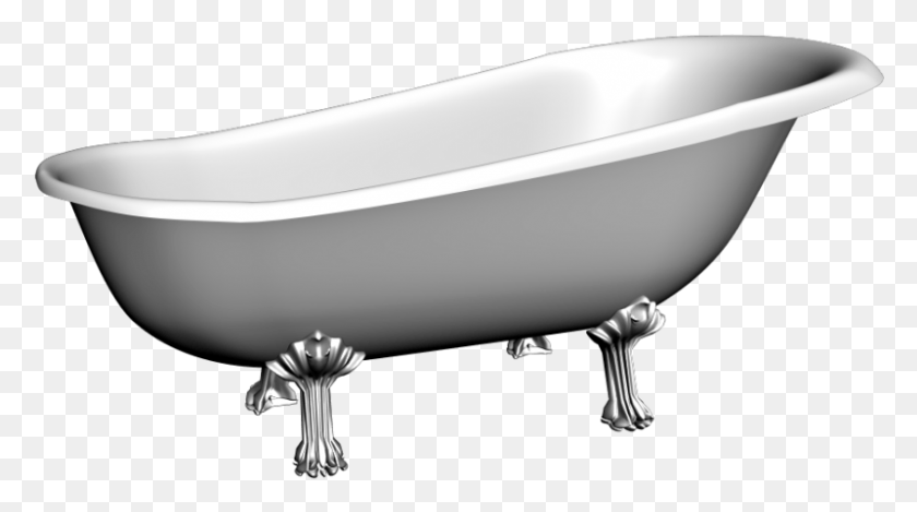 843x443 Bath Tub Old Bath, Bathtub, Sink Faucet HD PNG Download