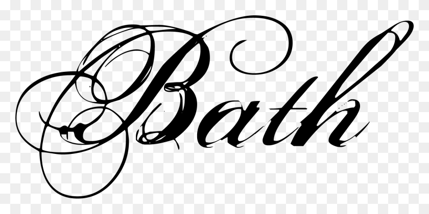 1619x749 Ванна Word Art Bath, Логотип, Символ, Товарный Знак Hd Png Скачать