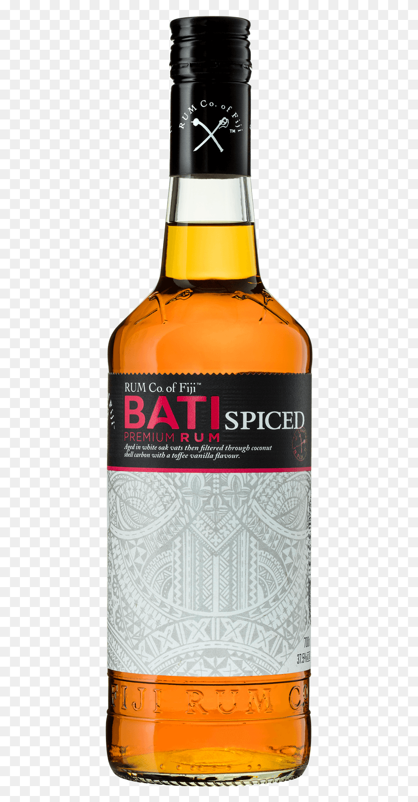 418x1552 Descargar Png Bati Spiced Rum Bati Dark Rum Logo, Licor, Alcohol, Bebida Hd Png