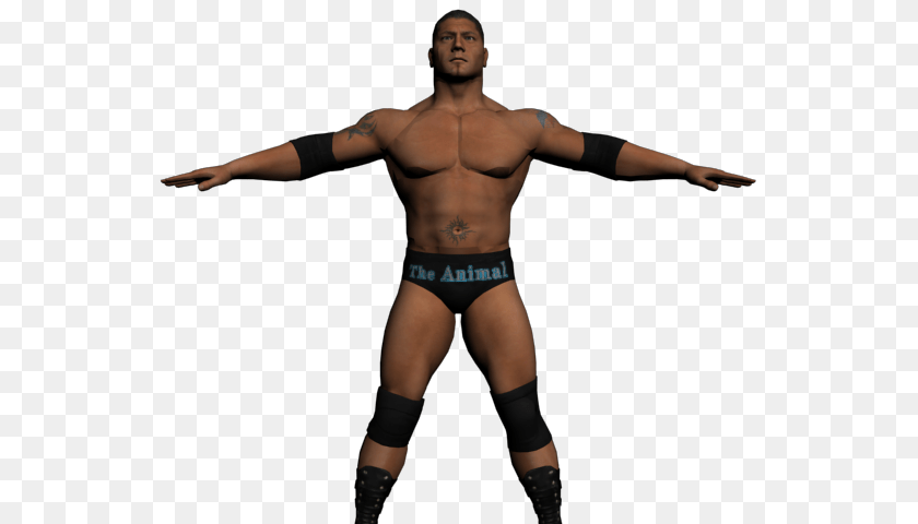 Batista Wrestlemania Xps, Back, Body Part, Finger, Hand Transparent PNG