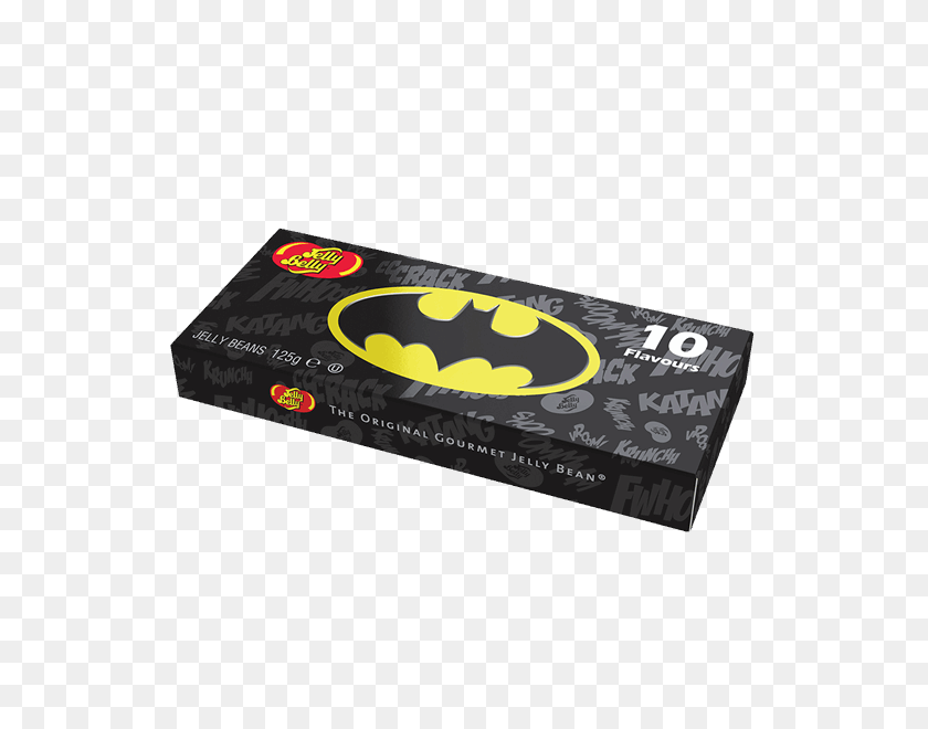 600x600 Descargar Png Batman 10 Flavor Jelly Belly Giftbox Batman, Tarjeta De Presentación, Papel, Texto Hd Png
