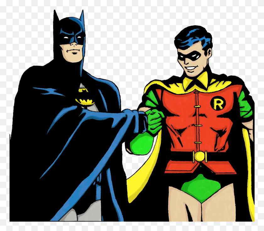 2311x2006 Batman And Robin Pic Batman And Robin Transparent, Person, Human, Poster HD PNG Download