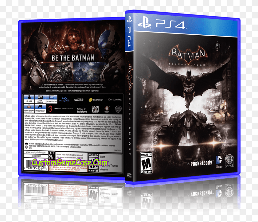 728x663 Batman Arkham Knight Batman Arkham Knight, Person, Human, Dvd HD PNG Download