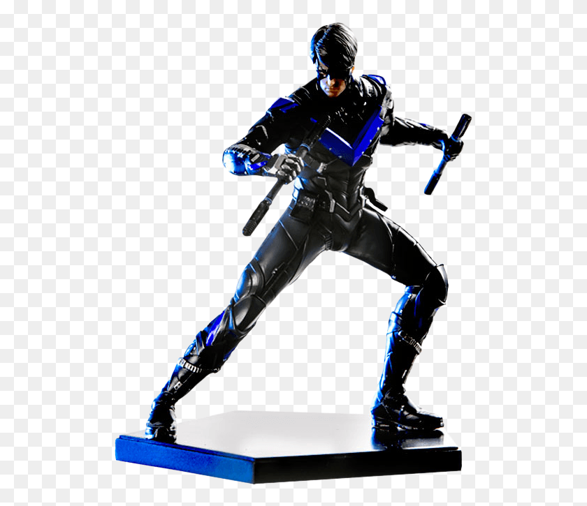 513x665 Бэтмен Рыцарь Аркхема Nightwing 1 10 Art Scale, Человек, Человек, Ниндзя Png Скачать