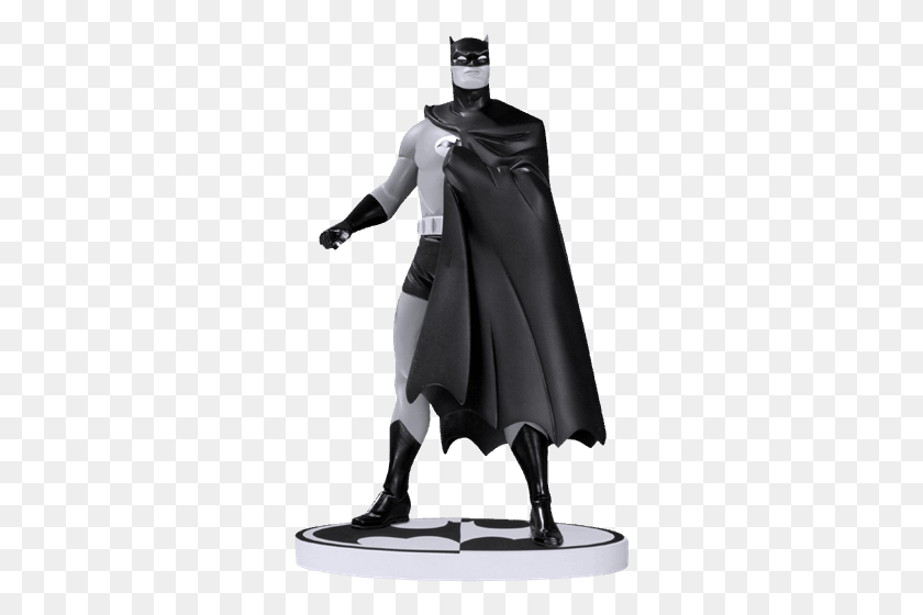 305x500 Batman Black And White Darwyn Cooke 2nd Edition 7 Dc Darwyn Cooke Batman Statue, Clothing, Apparel, Cloak HD PNG Download
