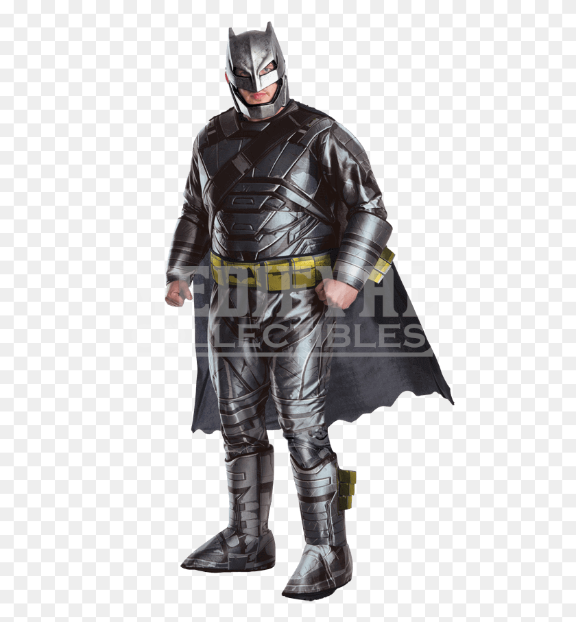 488x847 Batman Costume Armored Batman Costume, Person, Human, Helmet HD PNG Download