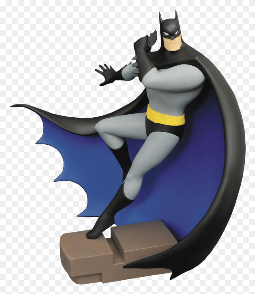 830x966 Batman Figurine Batman Animated Series, Outdoors, Clothing, Person HD PNG Download
