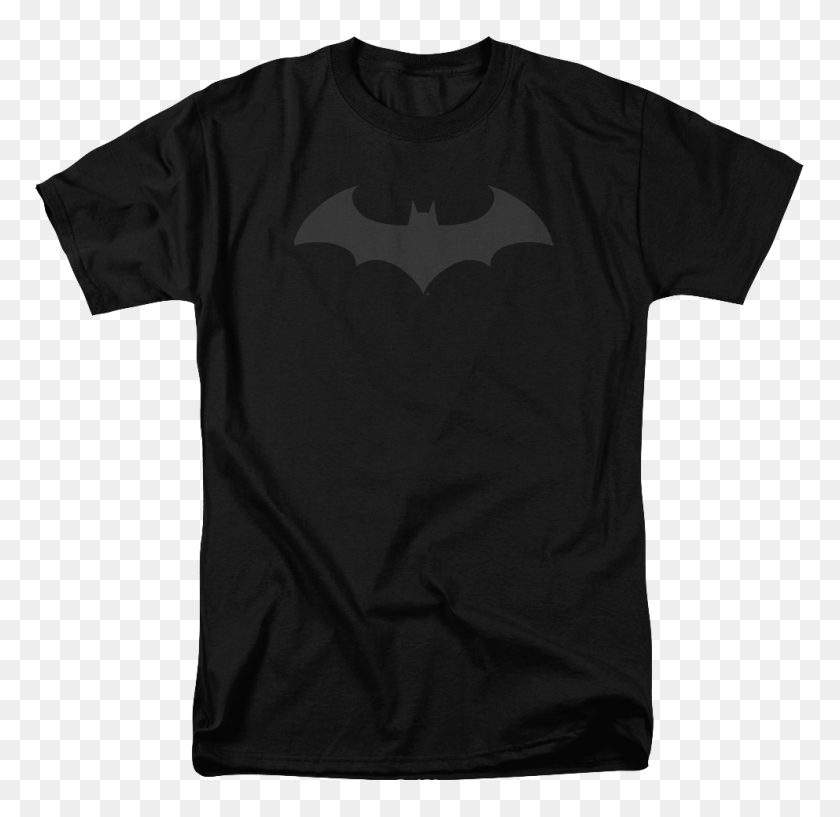 992x964 Batman Hush Logo On Black Adam Savage T Shirt, Clothing, Apparel, T-shirt HD PNG Download