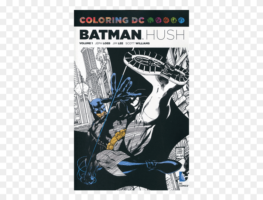 369x579 Descargar Png Batman Hush Vol, Cartel, Publicidad, Comics Hd Png