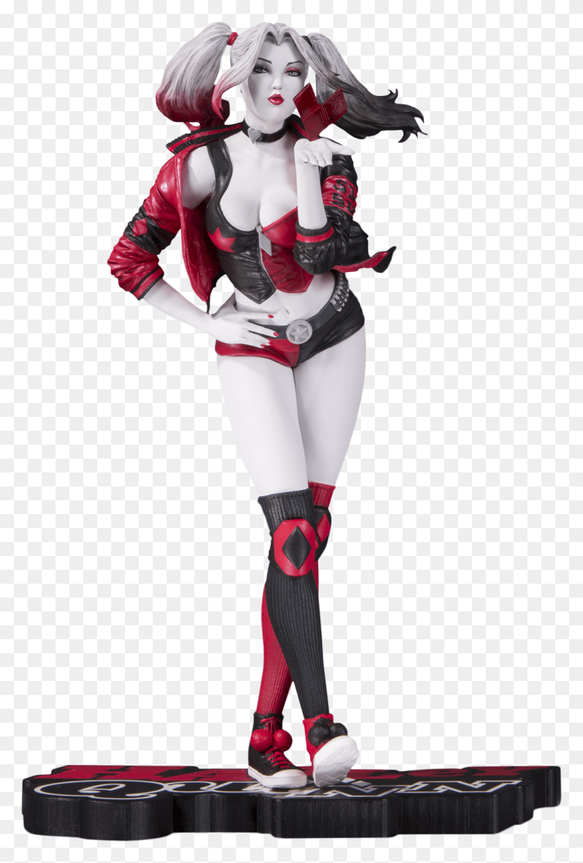 1053x1597 Batman Injustice 2 Harley Quinn Statue, Costume, Performer, Person HD PNG Download