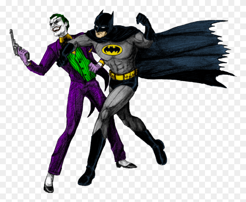 875x706 Batman Joker, Joker Y Batman, Persona, Humano, Disfraz Hd Png