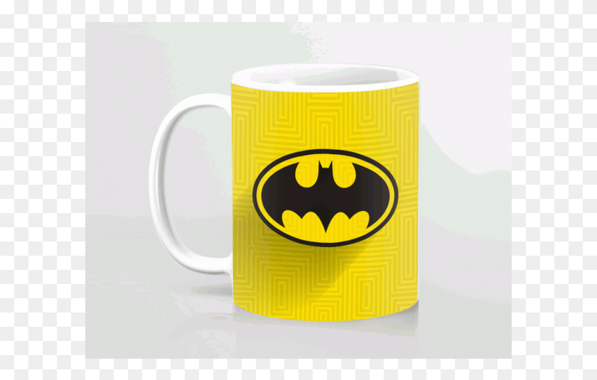 601x475 Batman Logo Printed Mug Product Code Batman, Tape, Symbol, Coffee Cup HD PNG Download