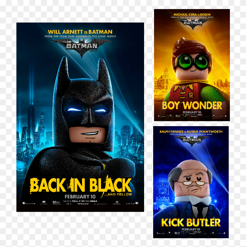 730x784 Descargar Png / Batman Película Lego Batman Carteles De Películas, Persona, Humano, Anuncio Hd Png