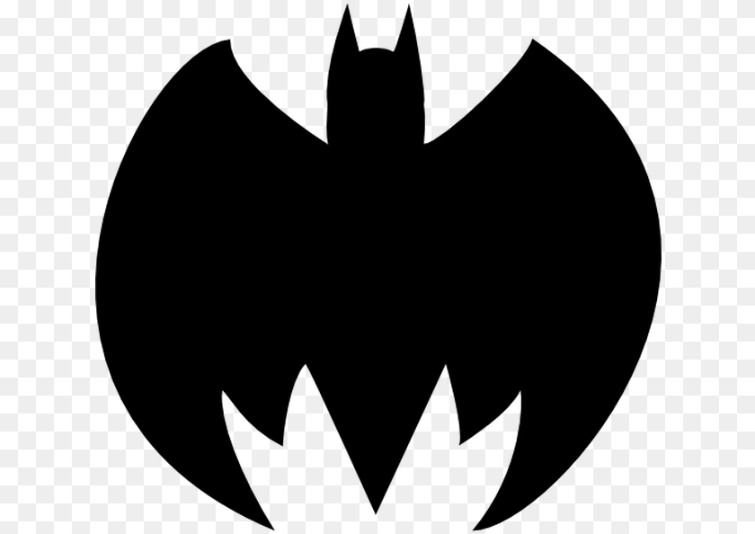 631x594 Batman Silhouette Batman Logo Frank Miller, Gray Transparent PNG