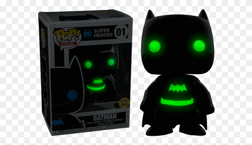 590x425 Descargar Png Batman Silueta Resplandor En La Oscuridad Pop Vinilo Figura Batman Pop Vinilo, Luz, Láser, Semáforo Hd Png