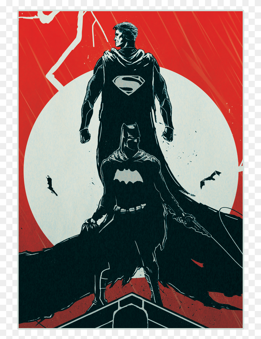 732x1030 Batman V Superman Batman, Poster, Advertisement, Person HD PNG Download