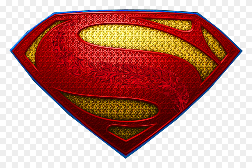 970x623 Descargar Png / Batman Vs Superman Logo Superman Logo, Alfombra, Símbolo, Hd Png